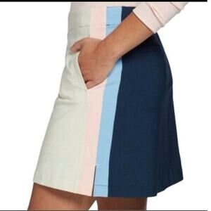 Women's Lady Hagen Color Block Golf Skort Size 14